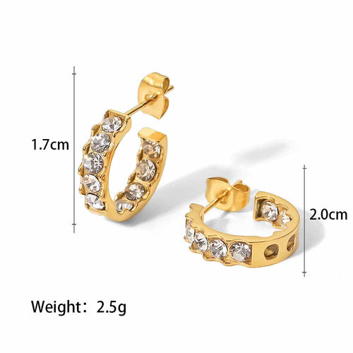 18k Gold Earrings – Elegant Luxury Jewelry for Everyday Style