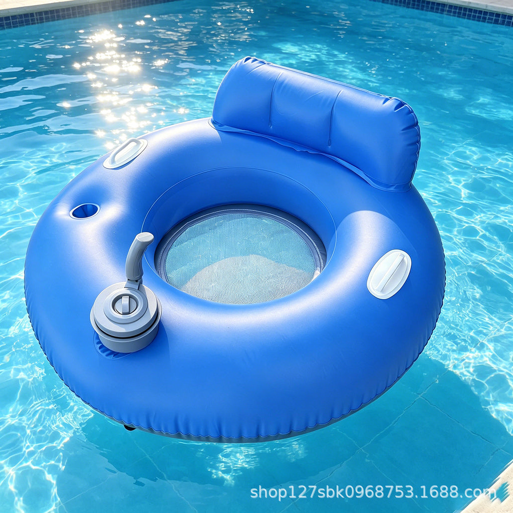 Electric Floating Chair Propeller Inflatable Water Driving Ring