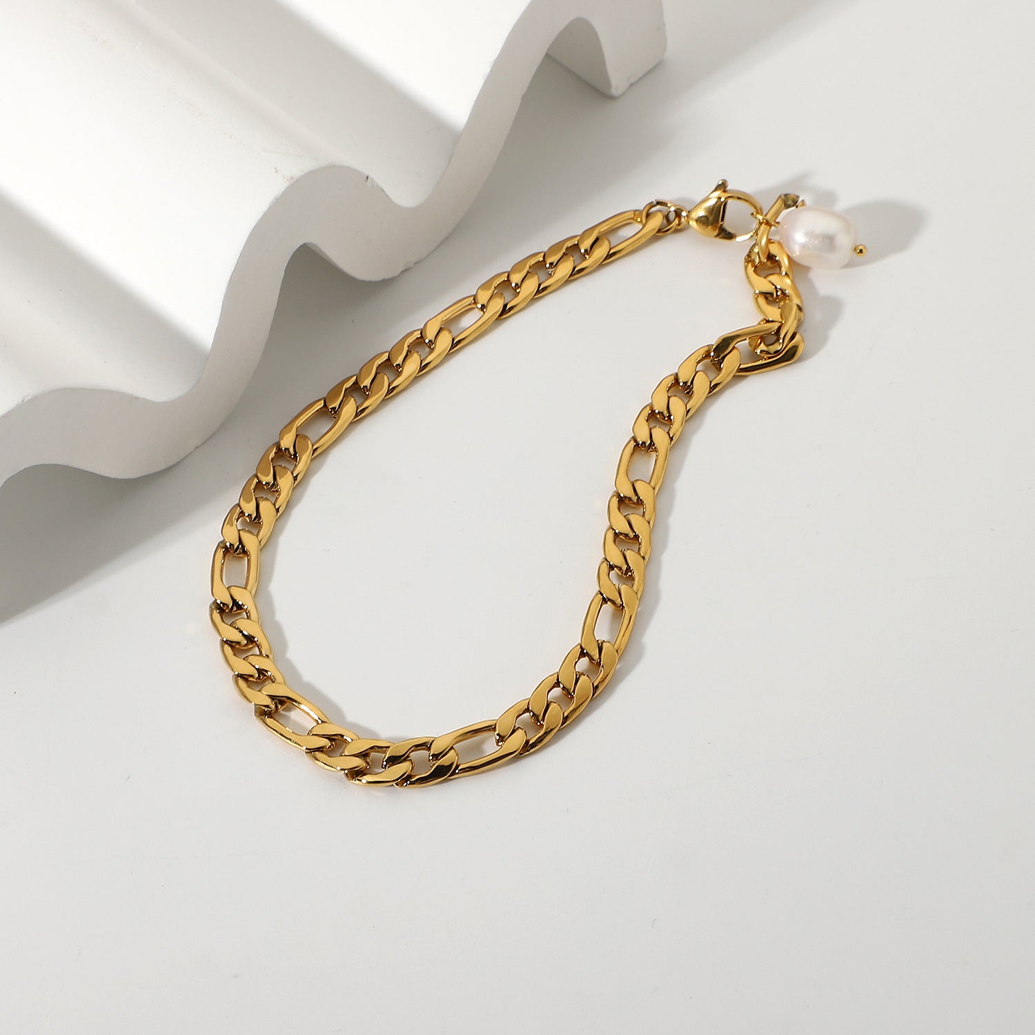 Baroque Pearl Anklet – Elegant Freshwater Pearl Jewelry