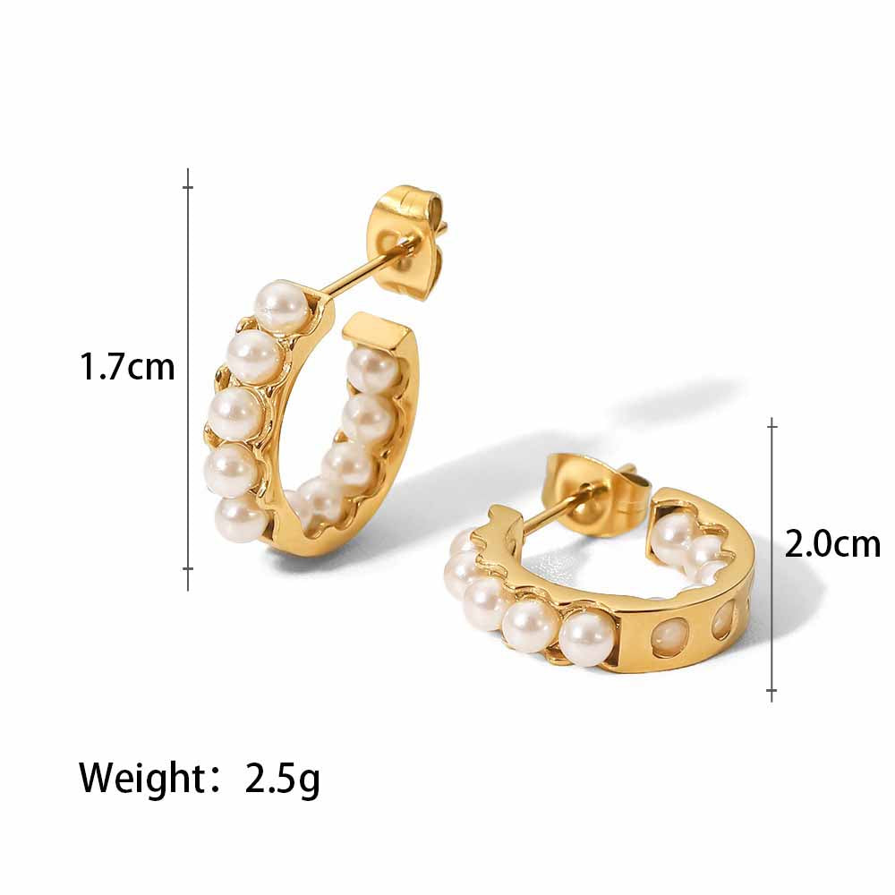 18k Gold Earrings – Elegant Luxury Jewelry for Everyday Style